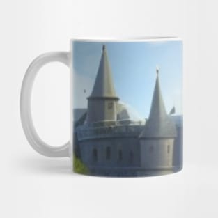 Medieval fantasy castle hecho por I.A. Mug